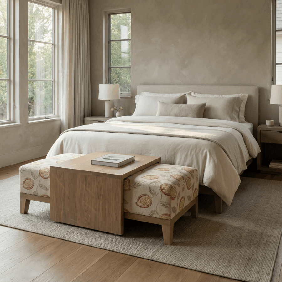 Habitat Ottoman On Kent Base